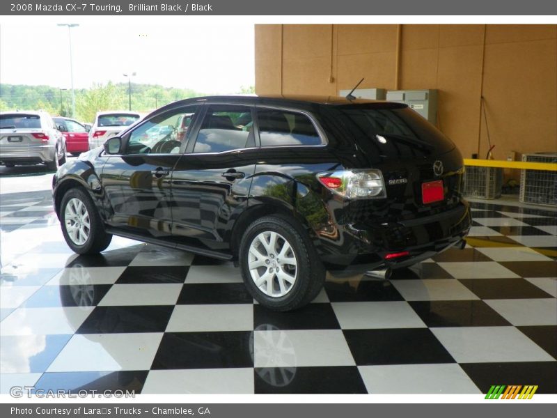 Brilliant Black / Black 2008 Mazda CX-7 Touring