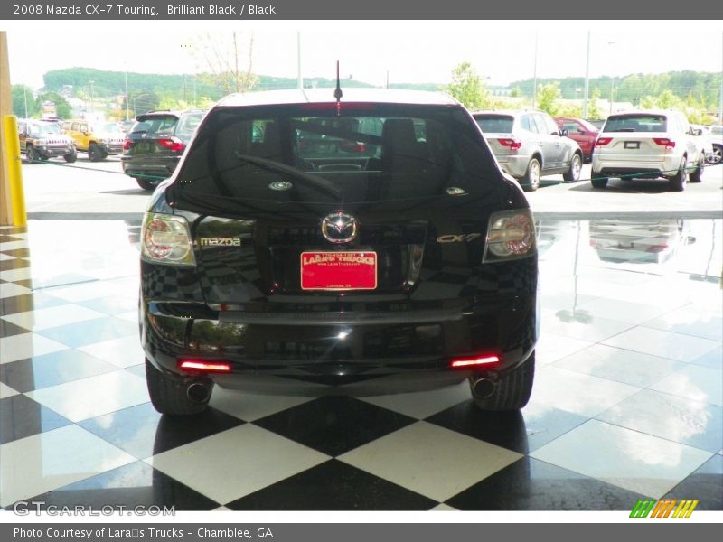 Brilliant Black / Black 2008 Mazda CX-7 Touring