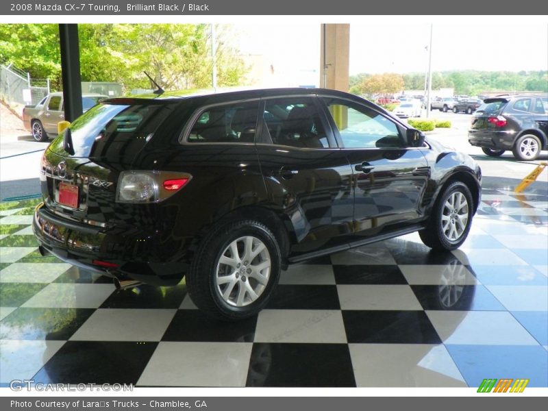 Brilliant Black / Black 2008 Mazda CX-7 Touring