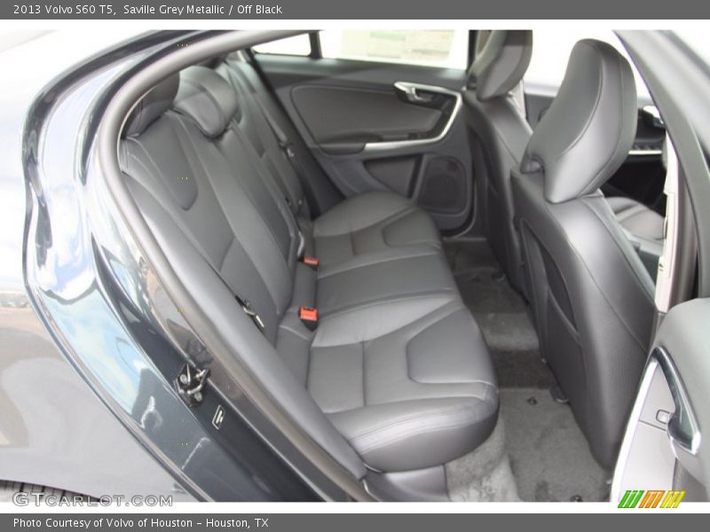 Saville Grey Metallic / Off Black 2013 Volvo S60 T5
