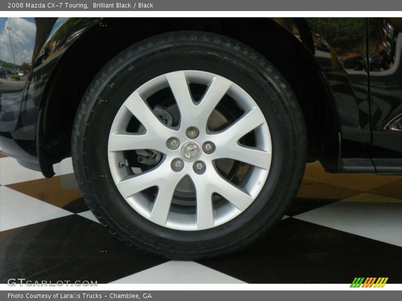 Brilliant Black / Black 2008 Mazda CX-7 Touring