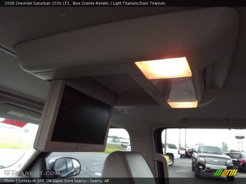 Blue Granite Metallic / Light Titanium/Dark Titanium 2008 Chevrolet Suburban 1500 LTZ