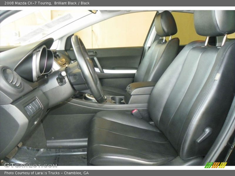 Brilliant Black / Black 2008 Mazda CX-7 Touring
