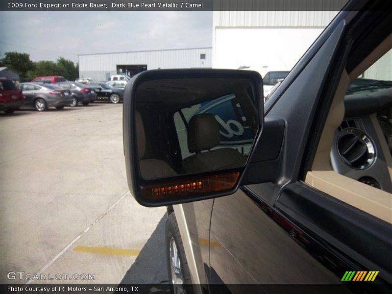 Dark Blue Pearl Metallic / Camel 2009 Ford Expedition Eddie Bauer