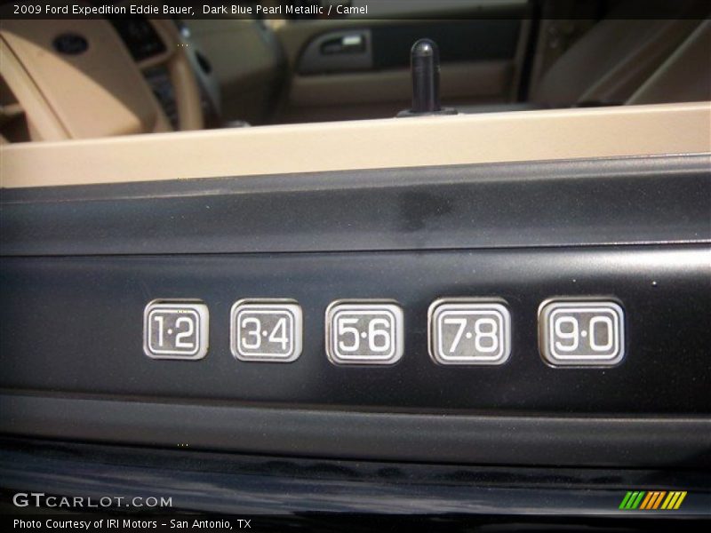 Dark Blue Pearl Metallic / Camel 2009 Ford Expedition Eddie Bauer