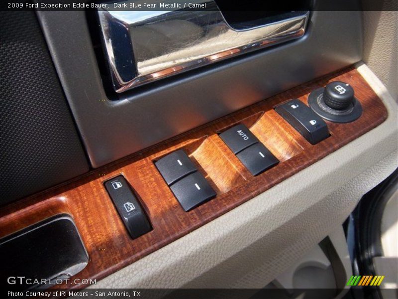 Dark Blue Pearl Metallic / Camel 2009 Ford Expedition Eddie Bauer
