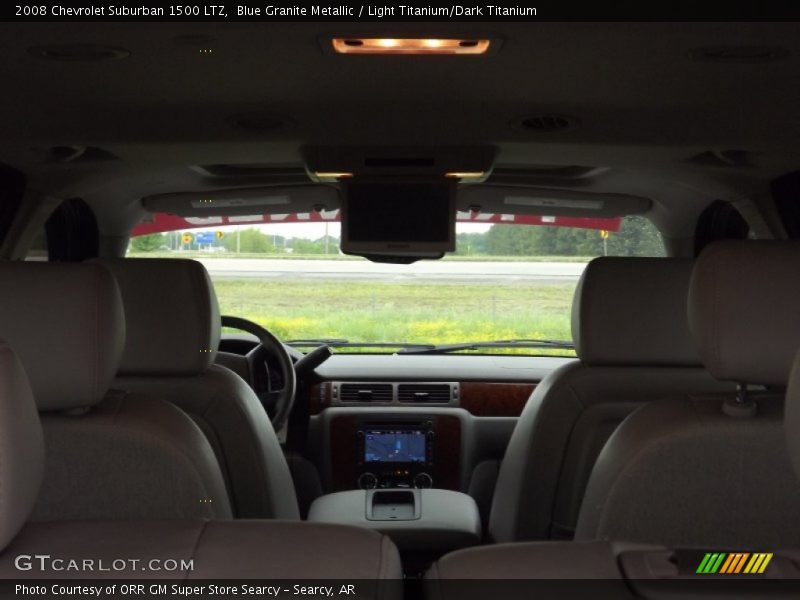 Blue Granite Metallic / Light Titanium/Dark Titanium 2008 Chevrolet Suburban 1500 LTZ