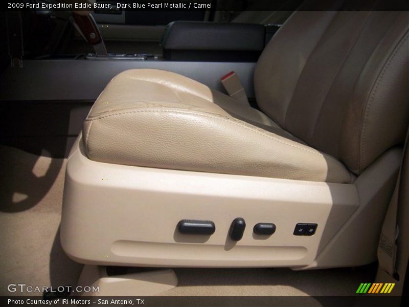 Dark Blue Pearl Metallic / Camel 2009 Ford Expedition Eddie Bauer