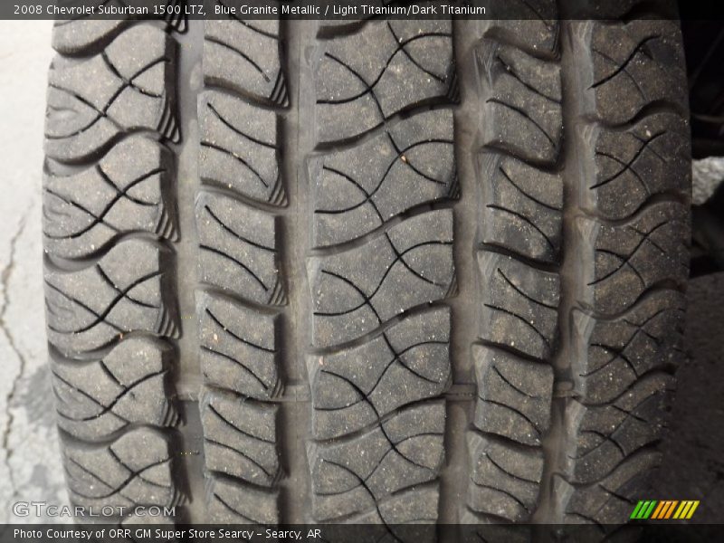 Blue Granite Metallic / Light Titanium/Dark Titanium 2008 Chevrolet Suburban 1500 LTZ