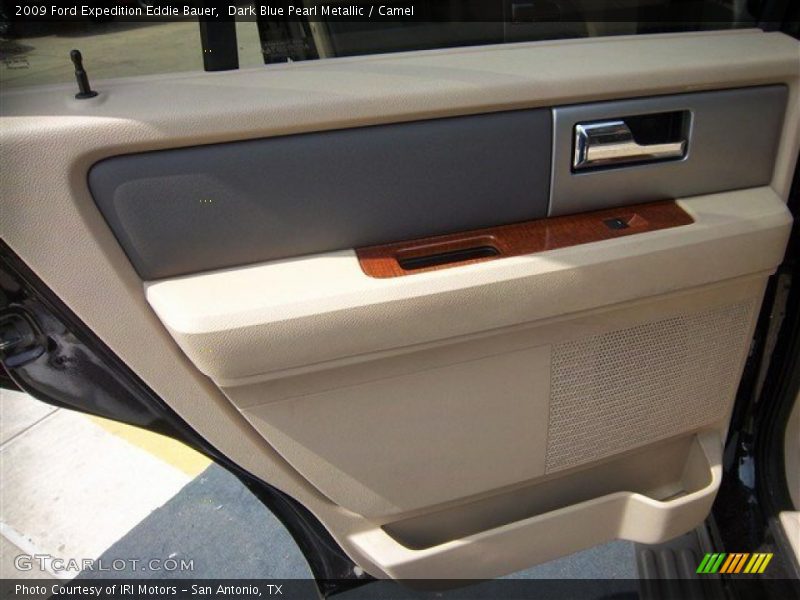Dark Blue Pearl Metallic / Camel 2009 Ford Expedition Eddie Bauer