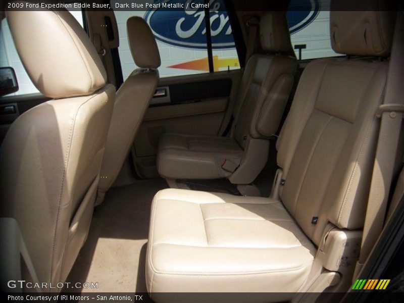 Dark Blue Pearl Metallic / Camel 2009 Ford Expedition Eddie Bauer