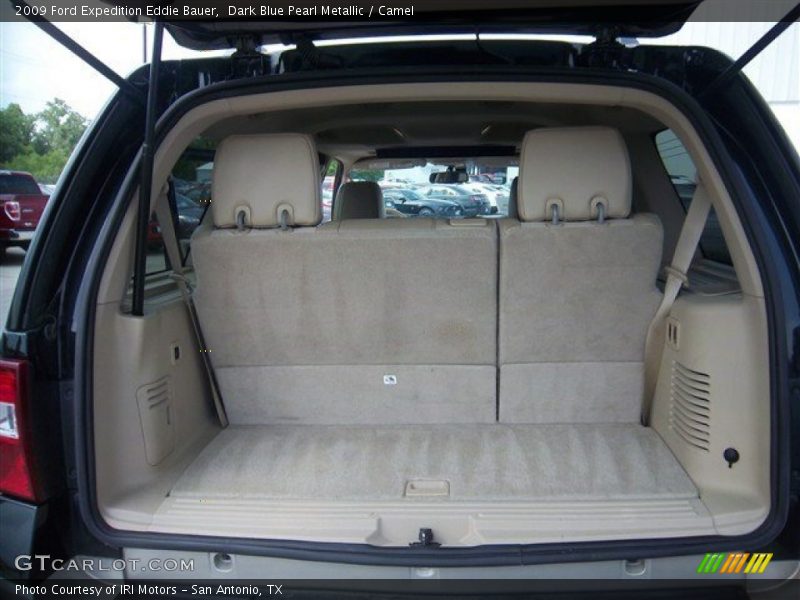 Dark Blue Pearl Metallic / Camel 2009 Ford Expedition Eddie Bauer