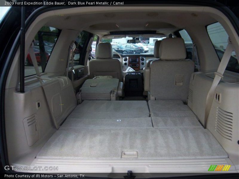 Dark Blue Pearl Metallic / Camel 2009 Ford Expedition Eddie Bauer
