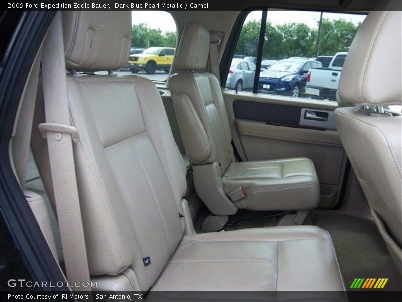 Dark Blue Pearl Metallic / Camel 2009 Ford Expedition Eddie Bauer