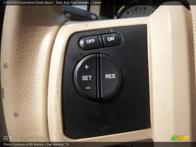 Dark Blue Pearl Metallic / Camel 2009 Ford Expedition Eddie Bauer