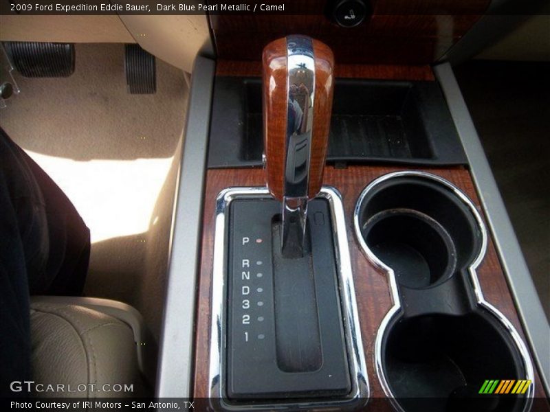 Dark Blue Pearl Metallic / Camel 2009 Ford Expedition Eddie Bauer
