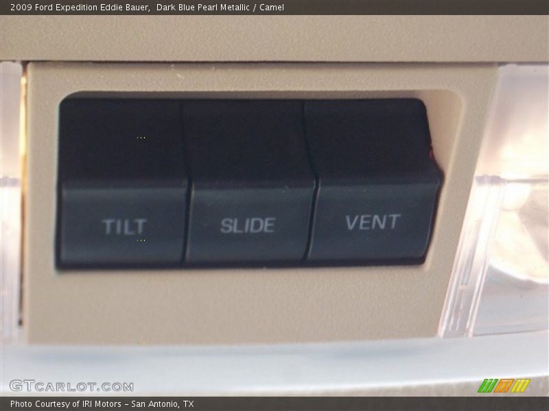 Dark Blue Pearl Metallic / Camel 2009 Ford Expedition Eddie Bauer