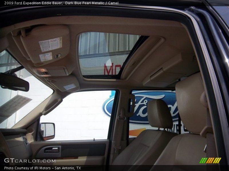 Dark Blue Pearl Metallic / Camel 2009 Ford Expedition Eddie Bauer