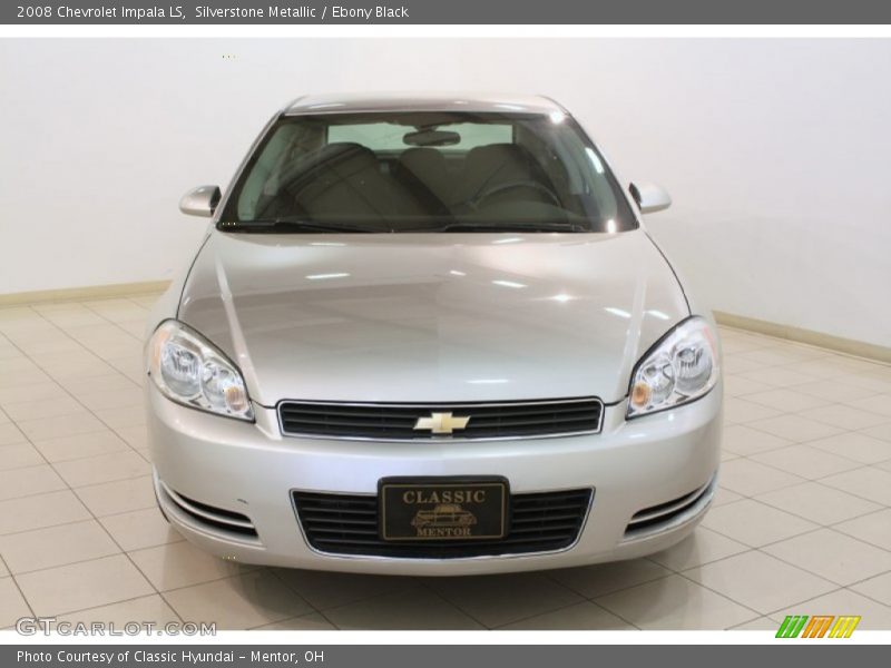 Silverstone Metallic / Ebony Black 2008 Chevrolet Impala LS