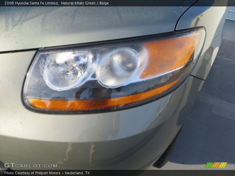 Natural Khaki Green / Beige 2008 Hyundai Santa Fe Limited