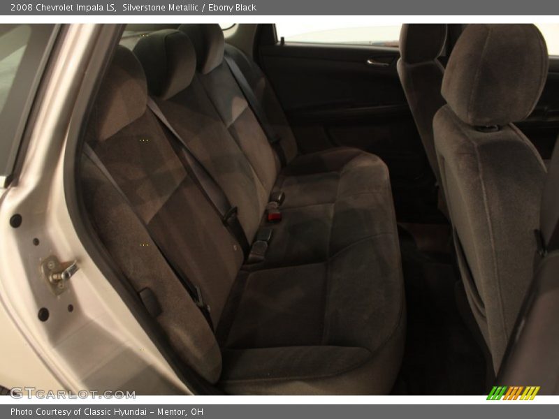 Silverstone Metallic / Ebony Black 2008 Chevrolet Impala LS