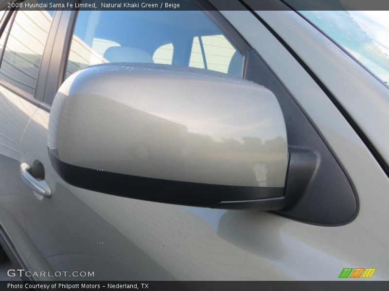 Natural Khaki Green / Beige 2008 Hyundai Santa Fe Limited