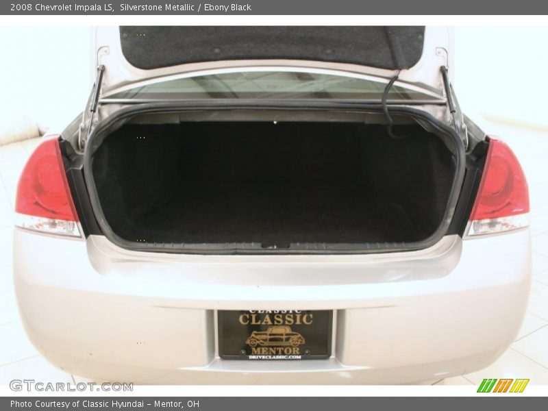 Silverstone Metallic / Ebony Black 2008 Chevrolet Impala LS
