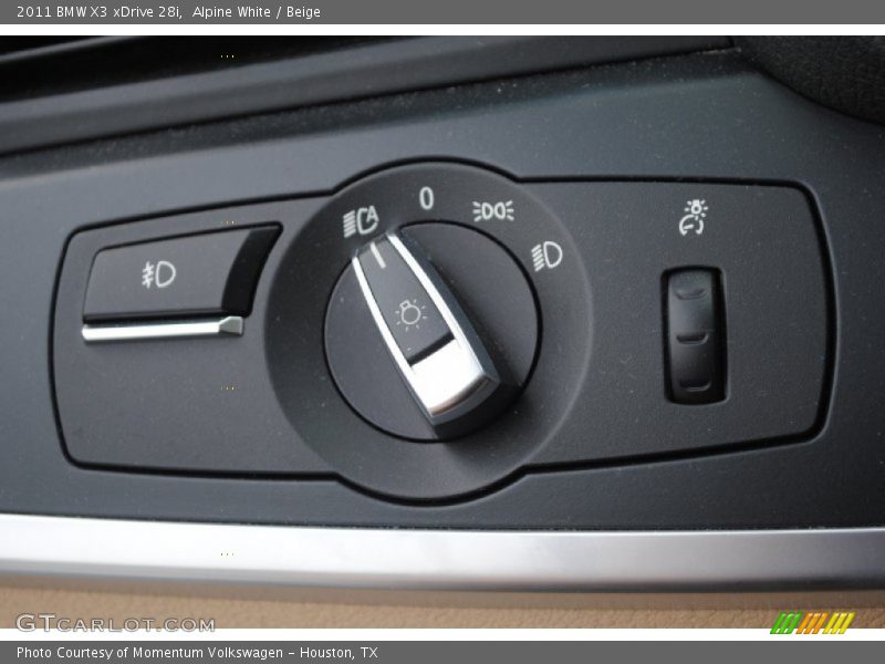 Alpine White / Beige 2011 BMW X3 xDrive 28i