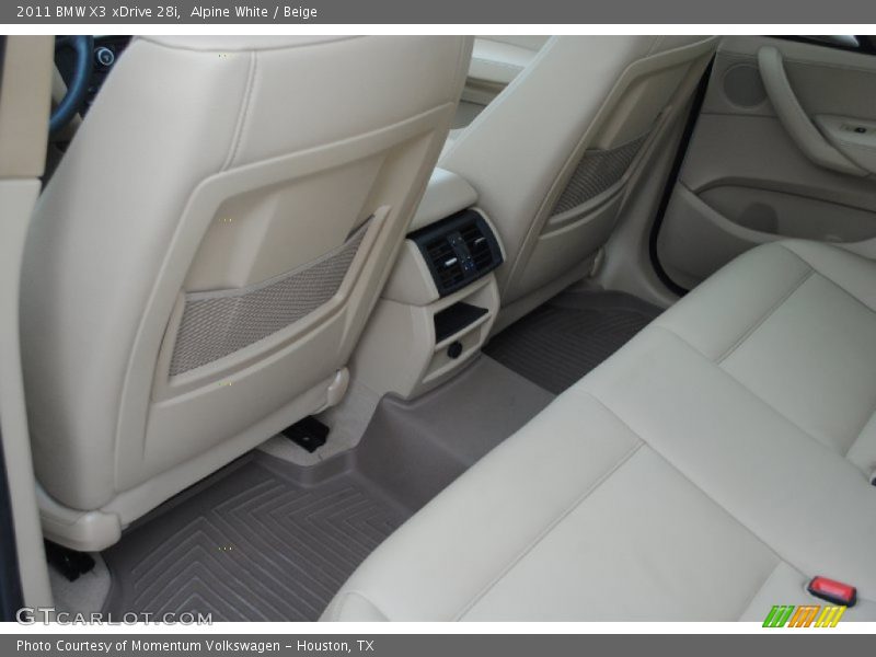Alpine White / Beige 2011 BMW X3 xDrive 28i
