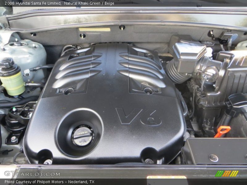 Natural Khaki Green / Beige 2008 Hyundai Santa Fe Limited