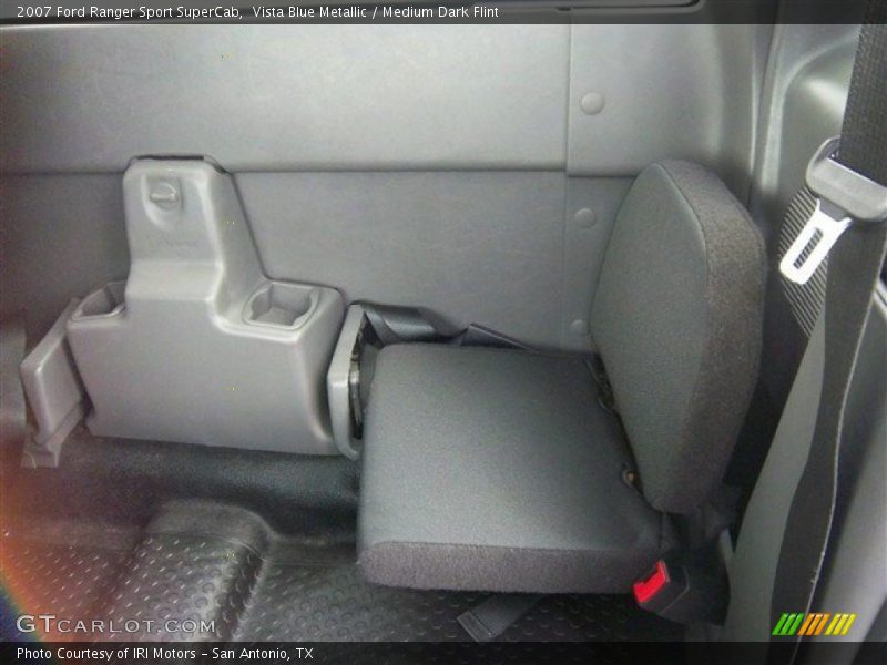 Vista Blue Metallic / Medium Dark Flint 2007 Ford Ranger Sport SuperCab