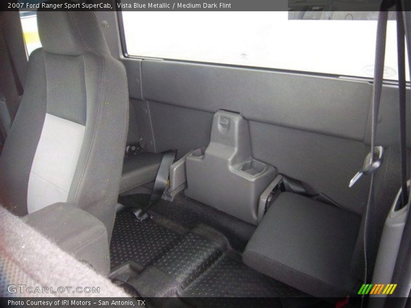 Vista Blue Metallic / Medium Dark Flint 2007 Ford Ranger Sport SuperCab