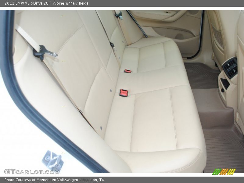 Alpine White / Beige 2011 BMW X3 xDrive 28i