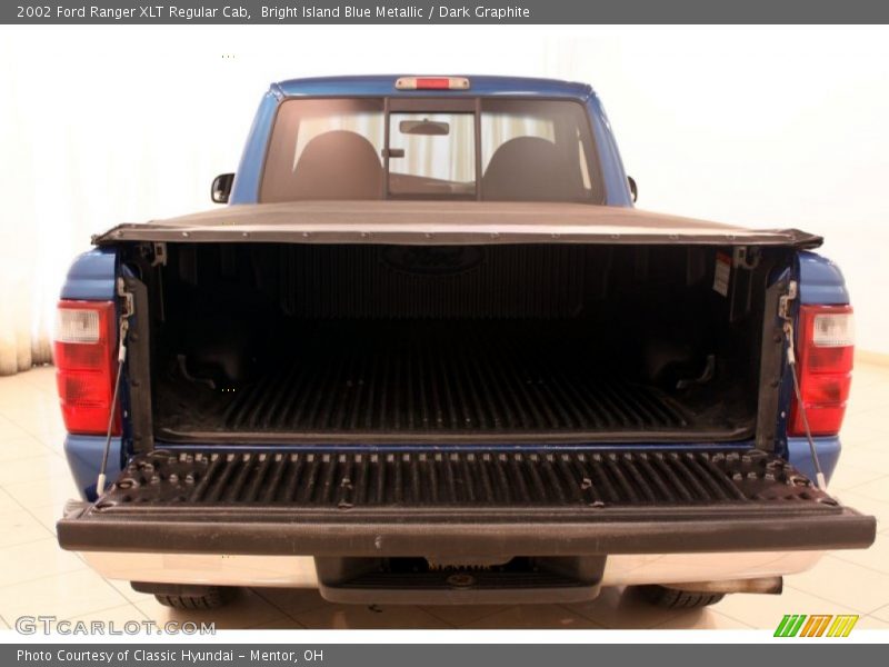 Bright Island Blue Metallic / Dark Graphite 2002 Ford Ranger XLT Regular Cab