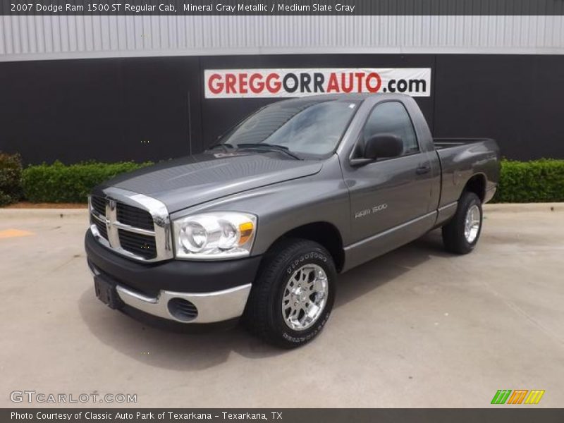 Mineral Gray Metallic / Medium Slate Gray 2007 Dodge Ram 1500 ST Regular Cab