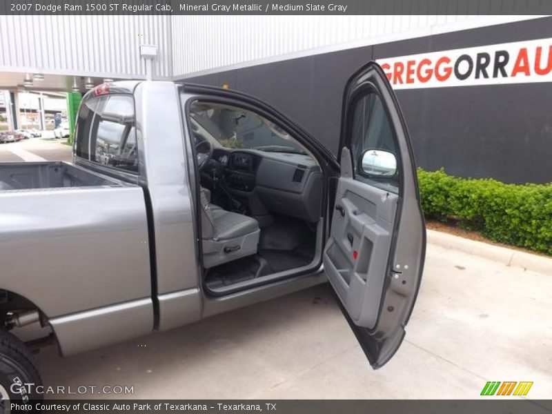 Mineral Gray Metallic / Medium Slate Gray 2007 Dodge Ram 1500 ST Regular Cab