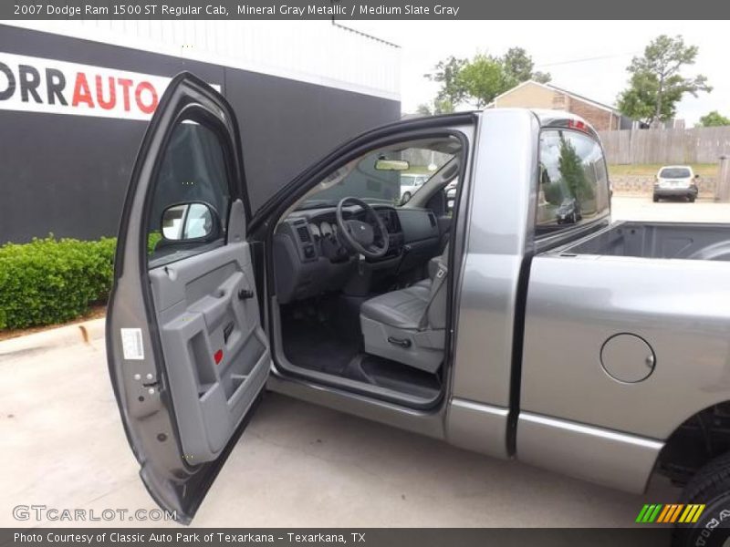 Mineral Gray Metallic / Medium Slate Gray 2007 Dodge Ram 1500 ST Regular Cab
