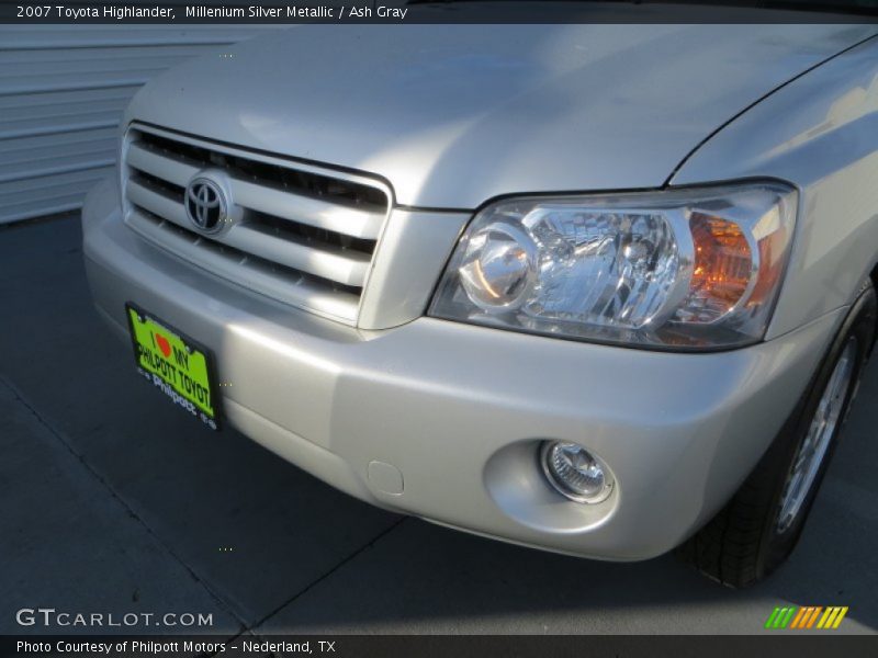 Millenium Silver Metallic / Ash Gray 2007 Toyota Highlander