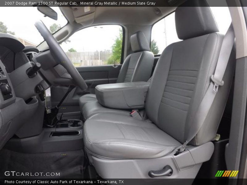 Mineral Gray Metallic / Medium Slate Gray 2007 Dodge Ram 1500 ST Regular Cab