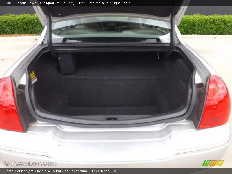 Silver Birch Metallic / Light Camel 2009 Lincoln Town Car Signature Limited