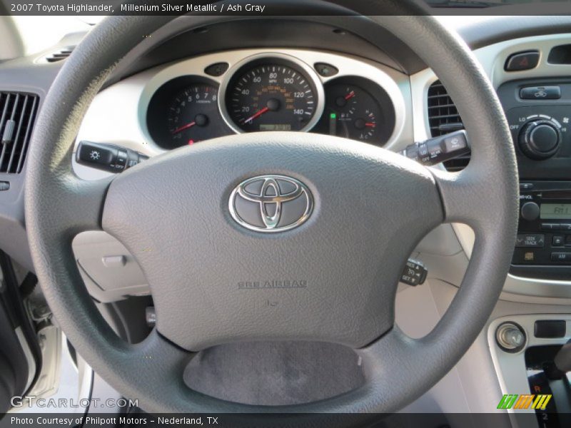 Millenium Silver Metallic / Ash Gray 2007 Toyota Highlander
