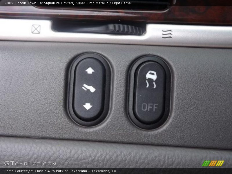 Silver Birch Metallic / Light Camel 2009 Lincoln Town Car Signature Limited