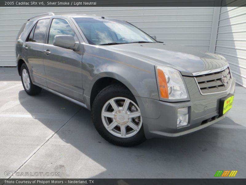 Silver Smoke / Light Neutral 2005 Cadillac SRX V6