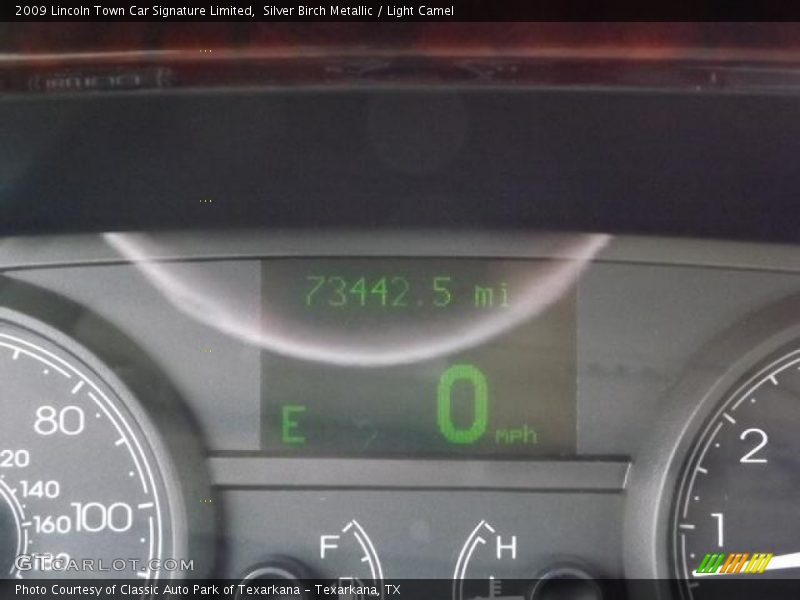 Silver Birch Metallic / Light Camel 2009 Lincoln Town Car Signature Limited