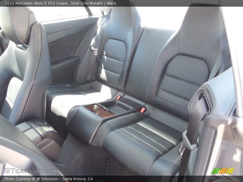 Steel Grey Metallic / Black 2013 Mercedes-Benz E 350 Coupe