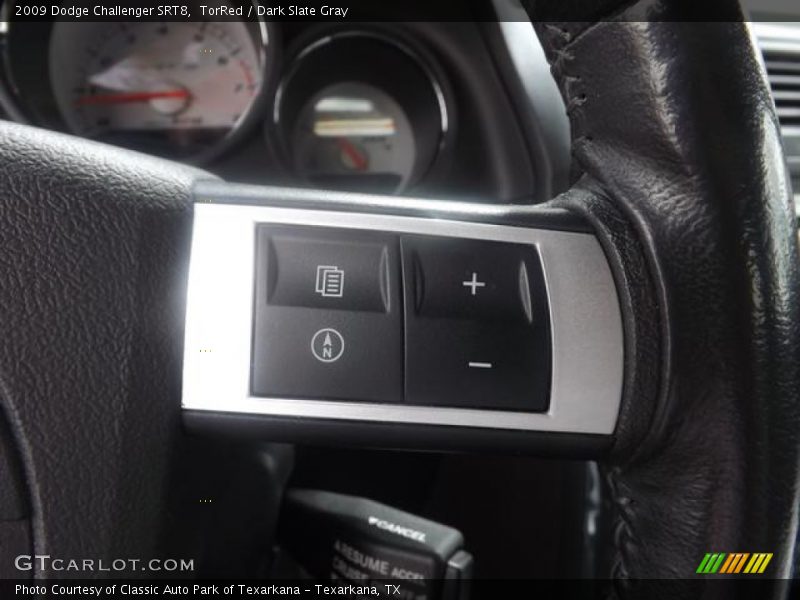 TorRed / Dark Slate Gray 2009 Dodge Challenger SRT8