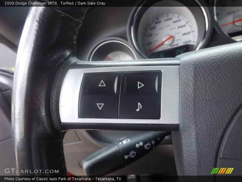 TorRed / Dark Slate Gray 2009 Dodge Challenger SRT8