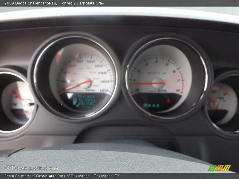 TorRed / Dark Slate Gray 2009 Dodge Challenger SRT8