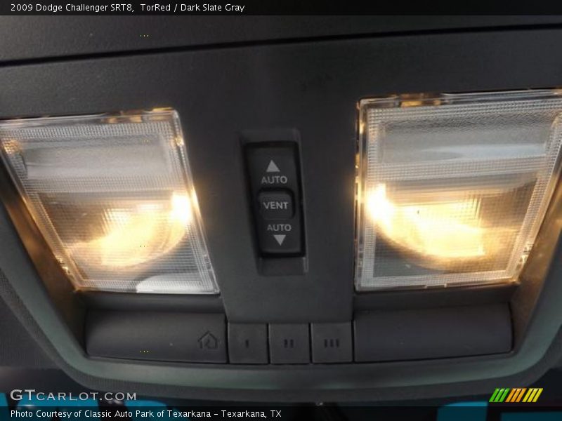 TorRed / Dark Slate Gray 2009 Dodge Challenger SRT8