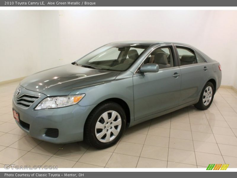 Aloe Green Metallic / Bisque 2010 Toyota Camry LE